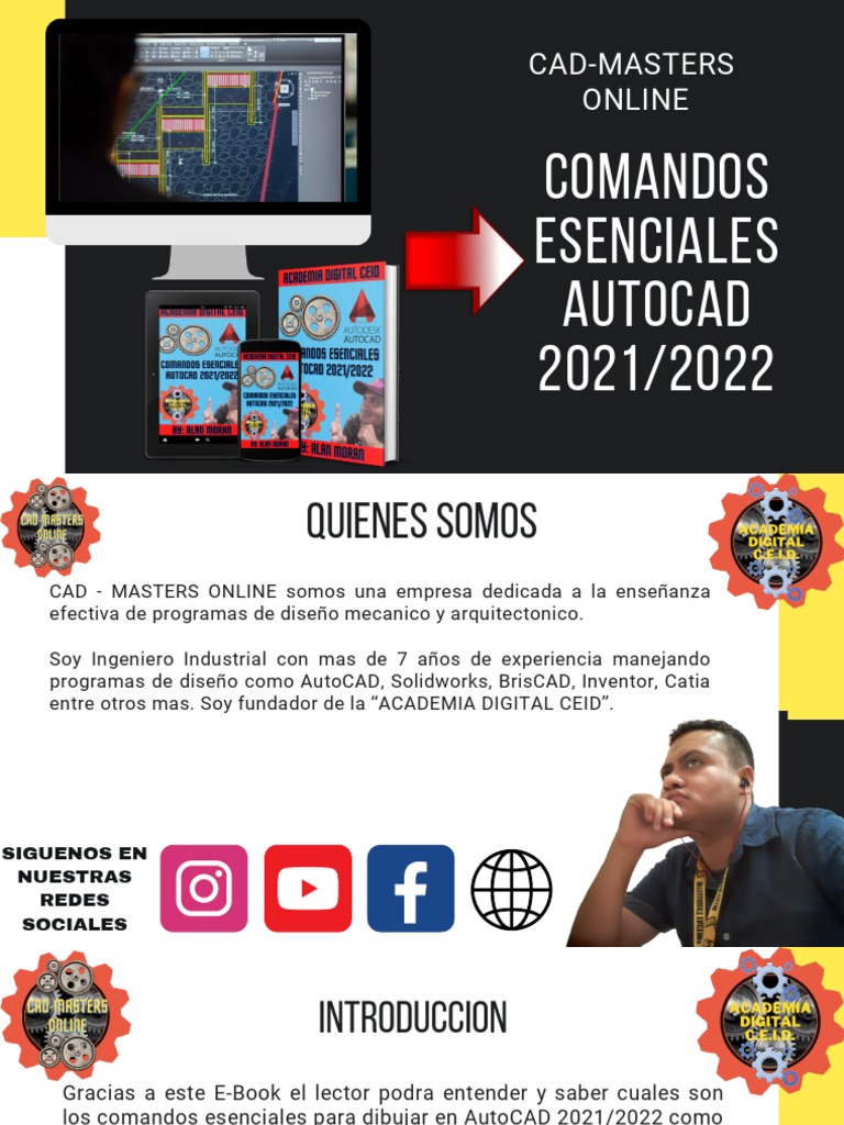 Comandos Esenciales Autocad 2022 | PDF | Cad automático