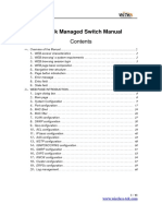 Wi-Tek Managed Switch Manual PDF