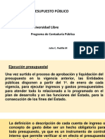 Ejecucion Del Presupuesto PDF