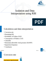 RBI Analysis of Pressure Vessel System