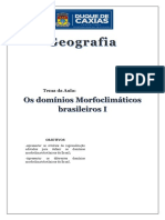 Geografia - Os Dominios Morfoclimaticos Brasileiros I PDF