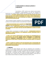 RESENHA: FIGUEIREDO, M. Da C. PAULA, F. L. De. Gestão Do Cuidado e Matriciamento Na