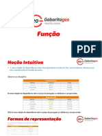 Funções: conceitos e representações matemáticas