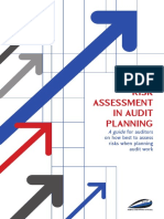 RISK ASSESSMENT in AUDIT. Internal Audit Community of Practice - 2014