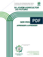 Aprender a aprender: cartilha do programa Jovem Agricultor do Futuro