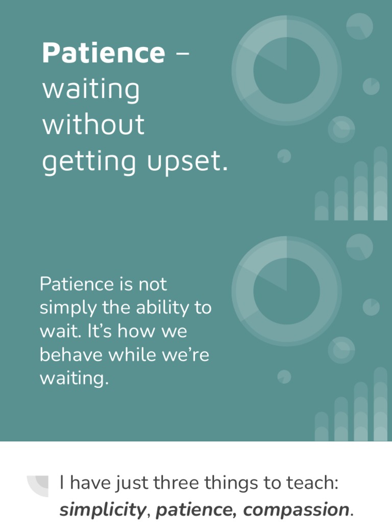 The Power of Patience and Waiting | PDF