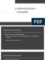 Aula 7 - Cláusulas Exorbitantes - Prorrogação Alterações e Sanções