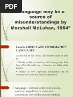 Language May Be A Source of Misunderstandings by Marshall Mcluhan, 1964