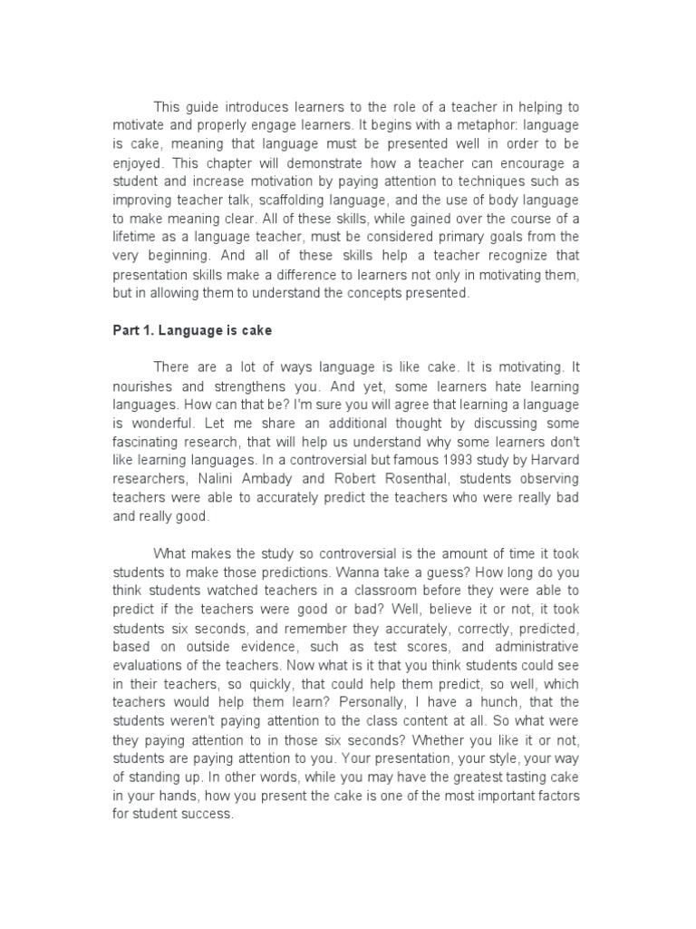 Teach English Now. The Basic Guide PDF