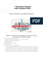 PKK XI KD 4.9 Menentukan Pengujian Kesesuaian Fungsi Prototype Produk Barang PDF