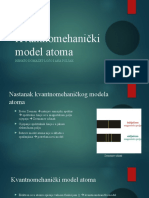 Kvantno Mehanički Model Atoma