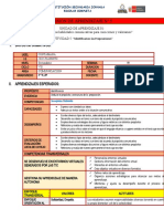 Sesión de Aprendizaje #5: Datos Informativos