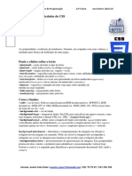 CSS Propriedades Fundamentais