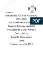 Casos Clínicos de Dolor.