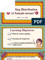 LESSON 12. Sampling Distribution of Sample Means