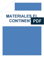 Materiales Continente