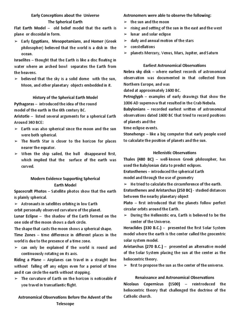 Physical Science - Reviewer | PDF | Universe | Physical Cosmology