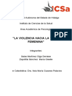 La Violencia Hacia La Vejez Femenina