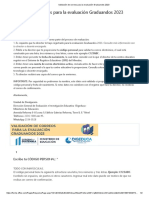 Validación de Correos para La Evaluación Graduandos 2023 PDF