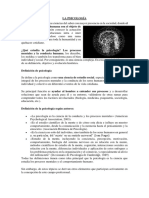 Qué Es La Psicología PDF