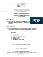 Guía Práctica 1 - Estadística Descriptiva - Ejercicios Resueltos