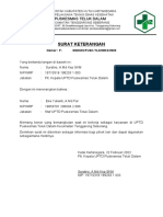 SURAT KETERANGAN benar karyawan