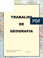 Trabalho de Geografia Le