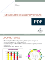 Seminario 8 Metabolismo de Lipoproteinas
