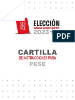 Cartilla PESE