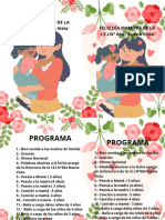 Invitación Virtual Homenaje A Mamá Floral Rosa