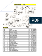 MLY-55 motosserra peças