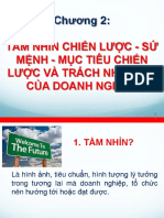 Chuong 2 - Tam Nhin - Su Menh Và Muc Tieu Cua Doanh Nghiep PDF