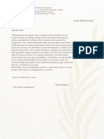 Beige Aesthetic Thank You Letter PDF