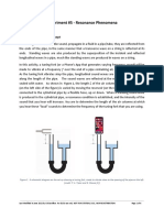 Experiment 5 - Resonance