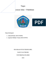 Tugas Perkerasan Jalan Dan Praktikum