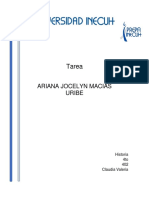 Tarea 9 Historia Ariana PDF