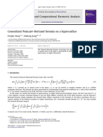 Generalized Poincaré–Bertrand Formula on Hypersurfaces