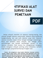 Identifikasi Alat Survei Dan Pemetaan