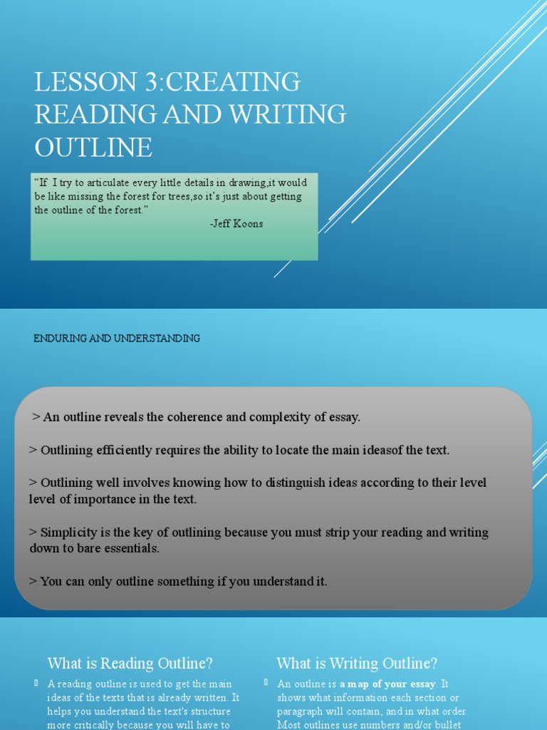 LESSON 3 Reading and Writing PDF Essays Human Communication