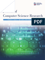 Journal of Computer Science Research - Vol.5, Iss.2 January 2023