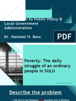 Poverty in SULU