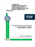 Proposal Festival Lomba PMR Madya Tingkat Kabupaten Boyolali