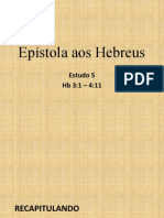 Hebreus - Est 5 - 3.1 A 4.11