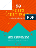 50 Rolês Culturais No Rio