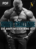 V Shred 90-Day Workout Guide | PDF | Muscle Hypertrophy | High ...