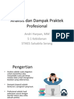 01 Analisis Dan Dampak Praktek Profesional