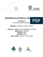 MaquinasElectricas - Reporte2 - 2109445 PDF