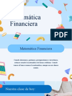 Celeste 3D Sobre Matemática Financiera y de Negocios Presentación