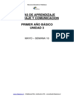 Guia Aprendizaje Lenguaje 1basico Semana10 Mayo 2010