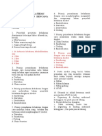 Soal Posttest Pelatihan